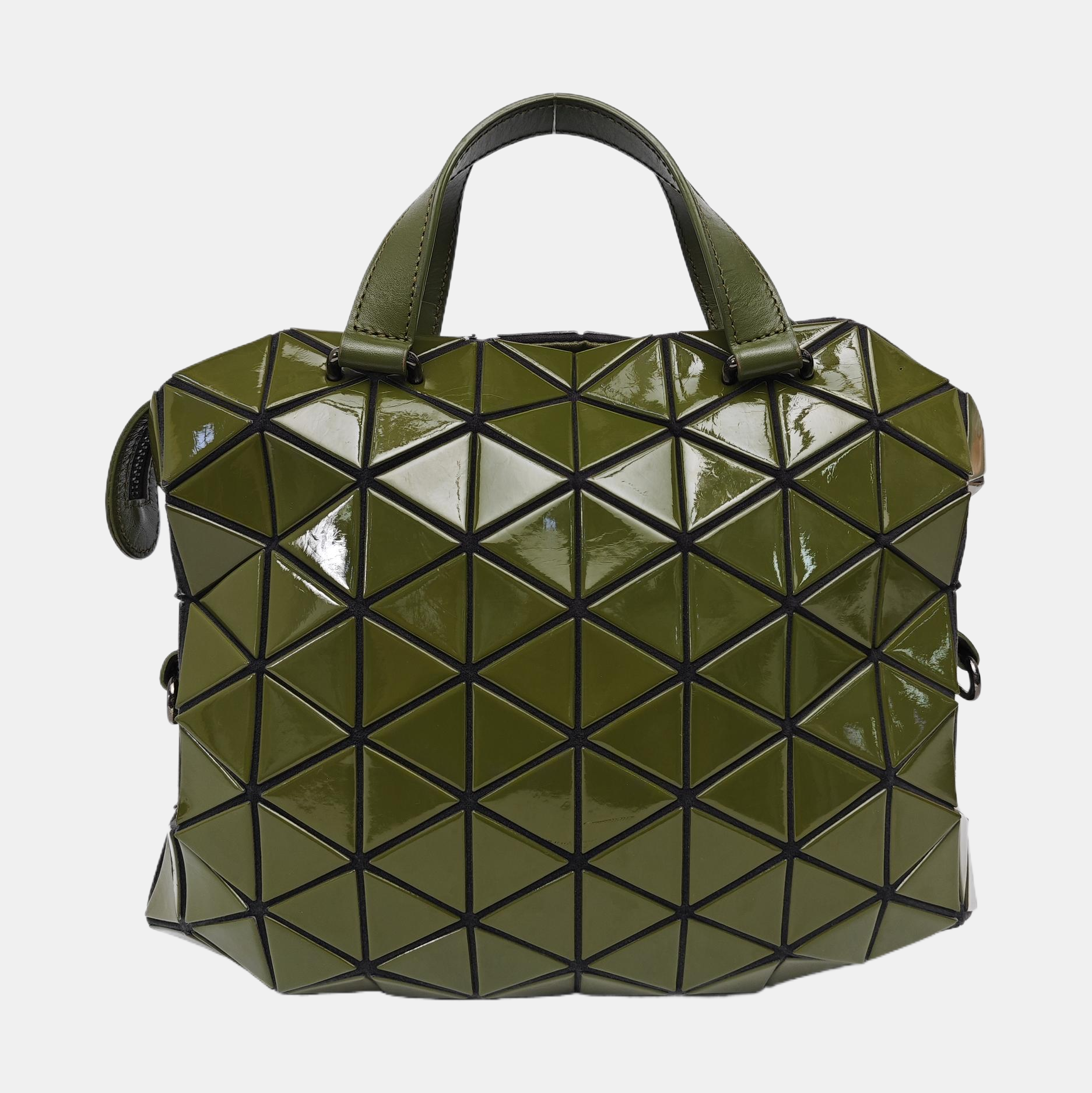 Special Material Shoulder Bag Green