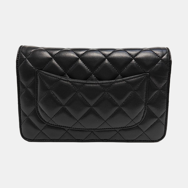 WOC Mini Lambskin Black