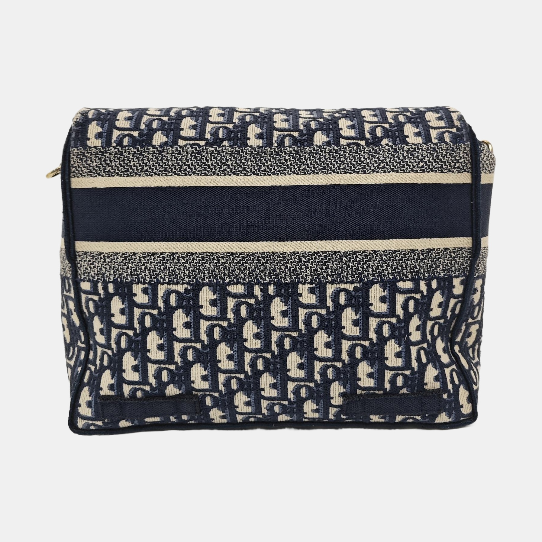 Diorcamp Medium Oblique Canvas Blue