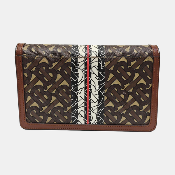 TB Small Coated Canvas Brown