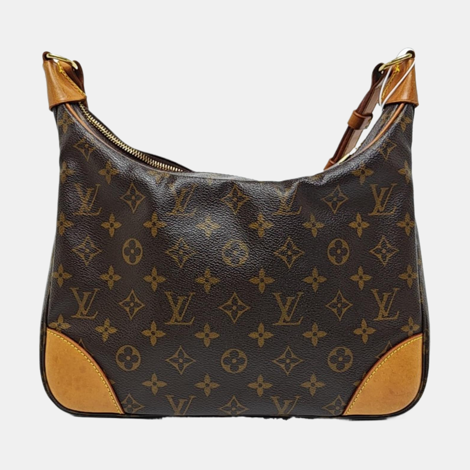 BOULOGNE Monogram Coated Canvas Brown