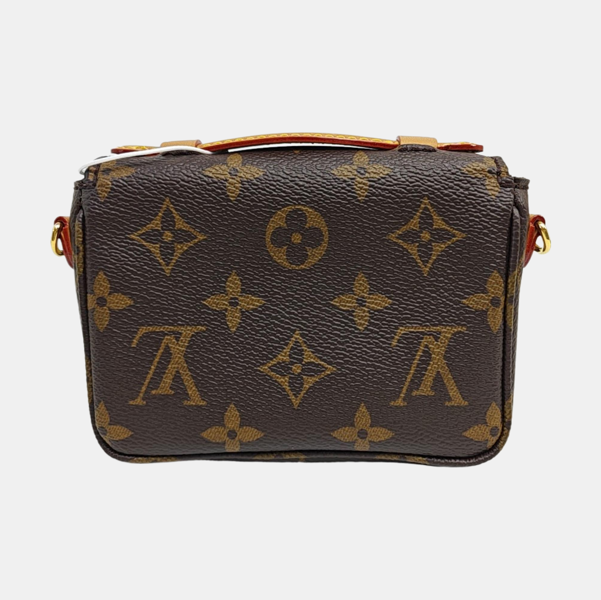 MÉTIS Micro Monogram Coated Canvas Brown