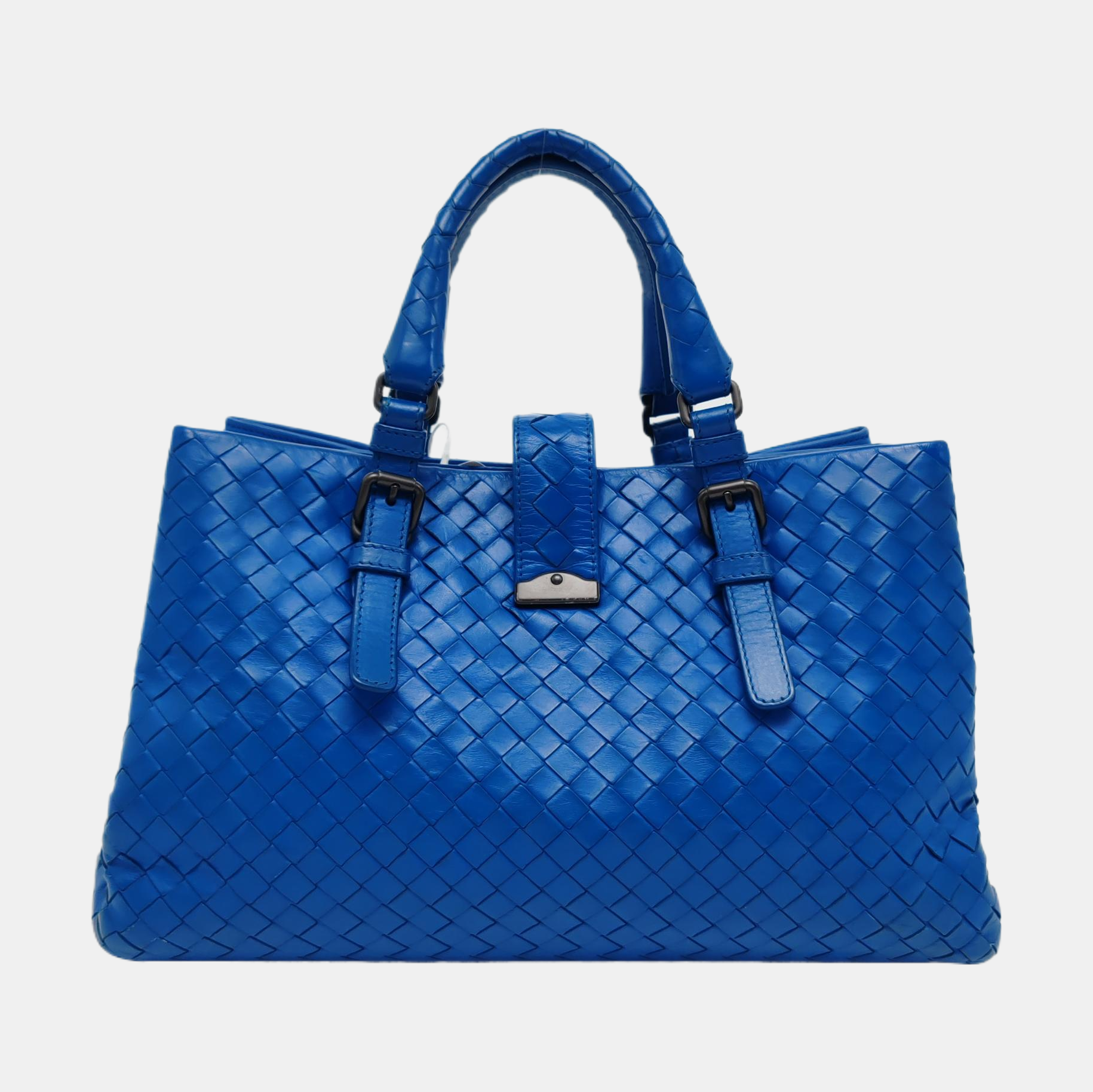 Authenticated pre-owned  Roma Calfskin Blue - Tote Bag at Looply