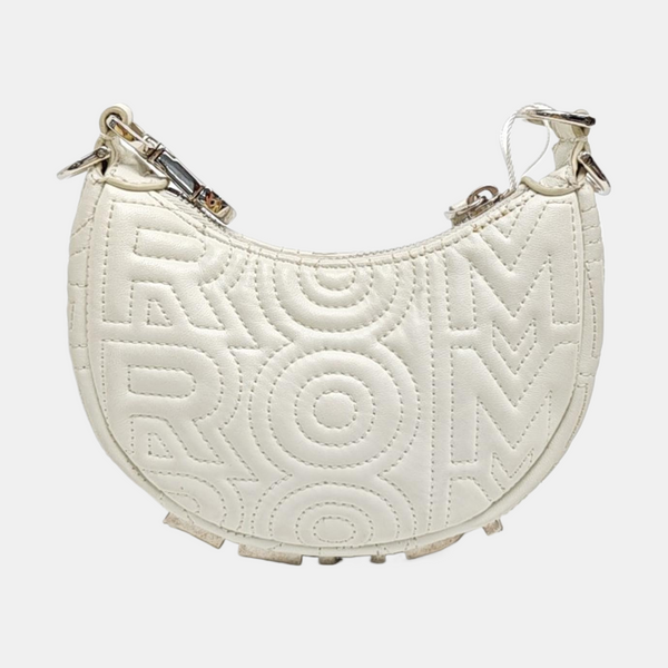 Quilted Calfskin Clutch White