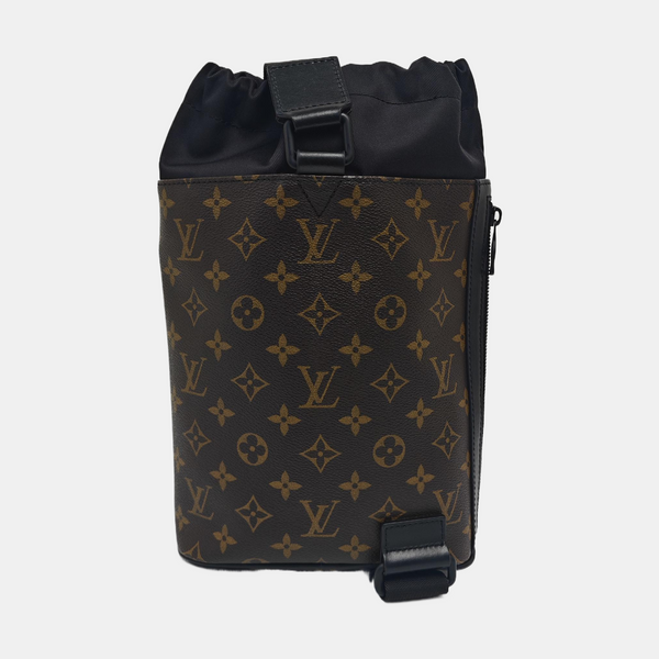CHALK Monogram Coated Canvas Brown