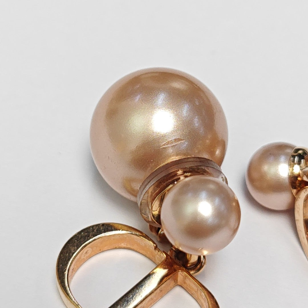 Dior Tribales Metal Pink Earrings