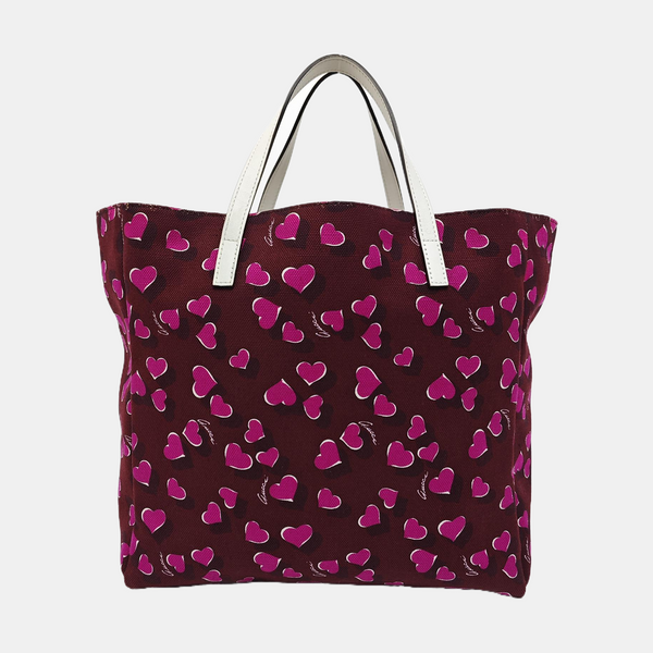 Canvas Tote Bag Red