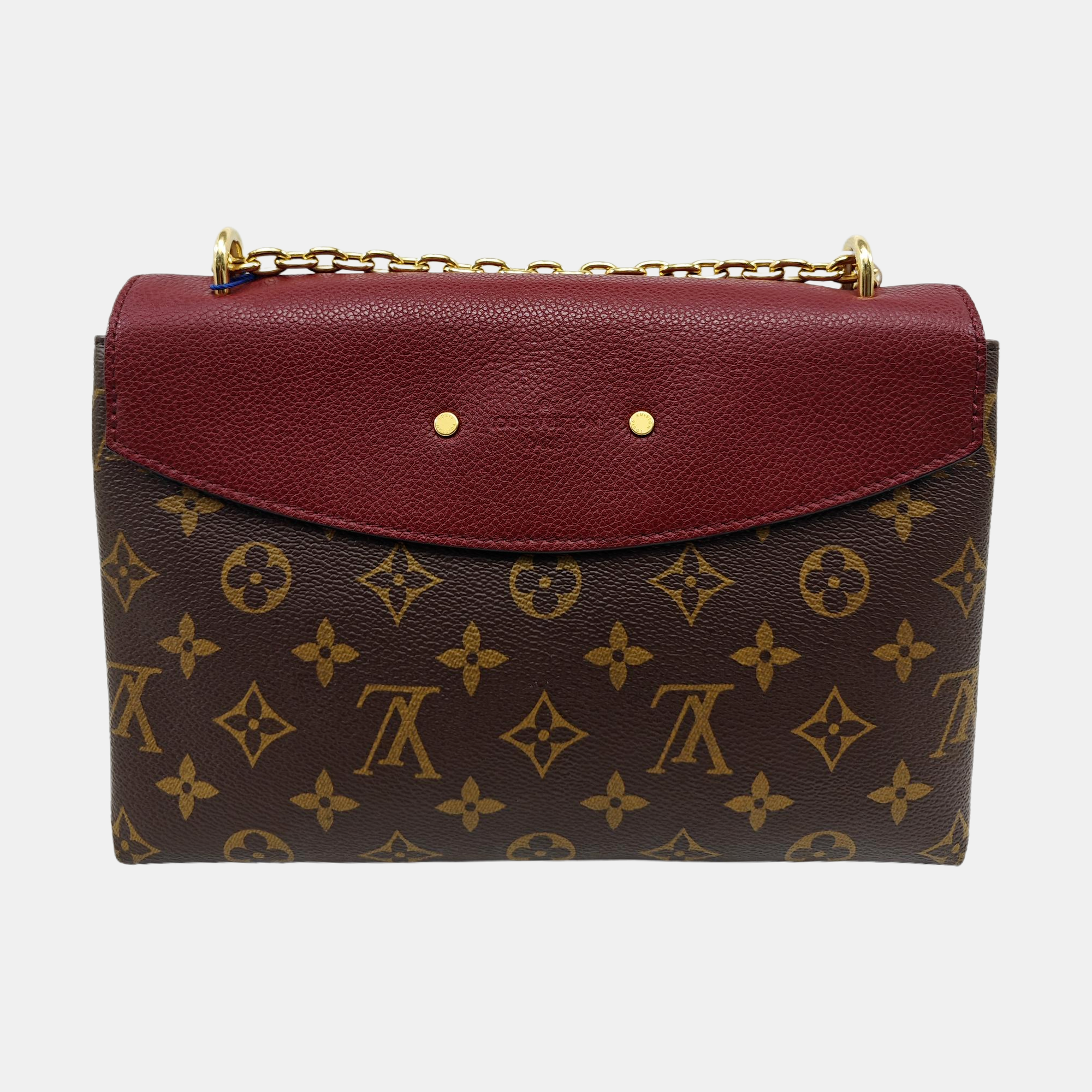 SAINT PLACIDE Monogram Coated Canvas Brown