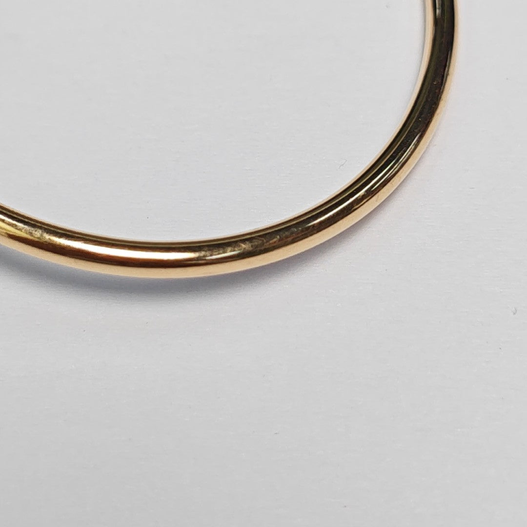 Happy Hearts 18k Rose Gold Bangle
