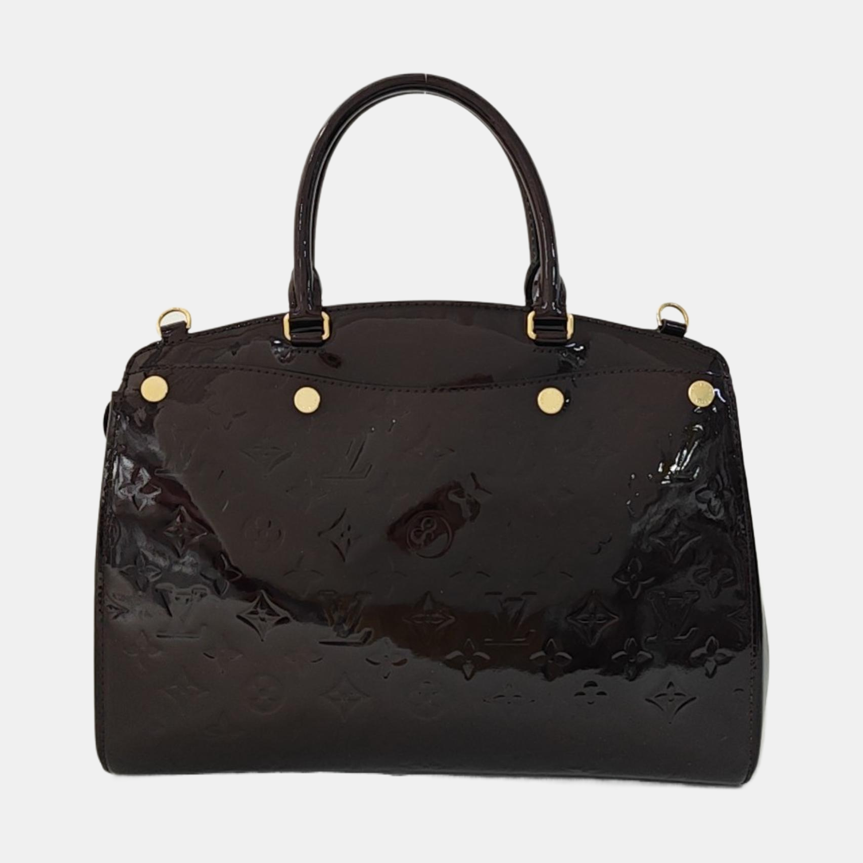 BREA Monogram Patent Leather Red