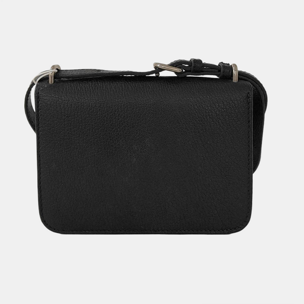 D-Ring Mini Calfskin Black