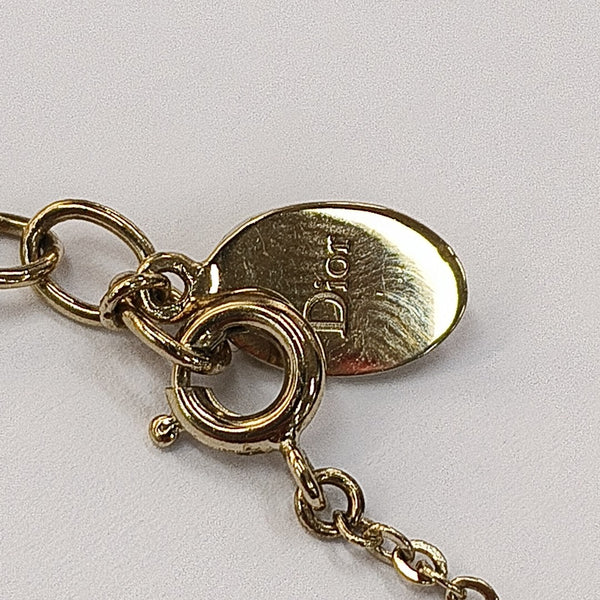 Petit CD Metal Gold Necklace