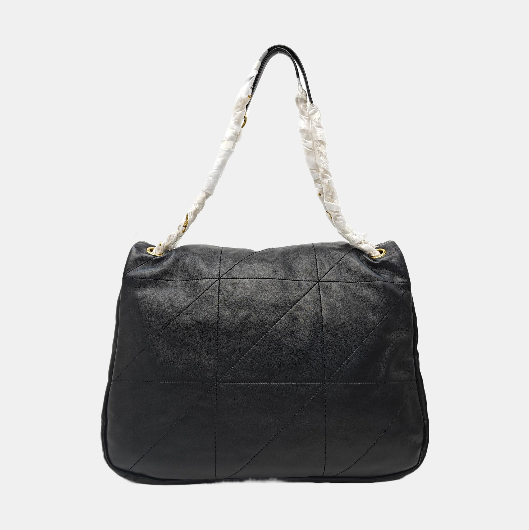 JAMIE 4.3 Quilted Lambskin Black