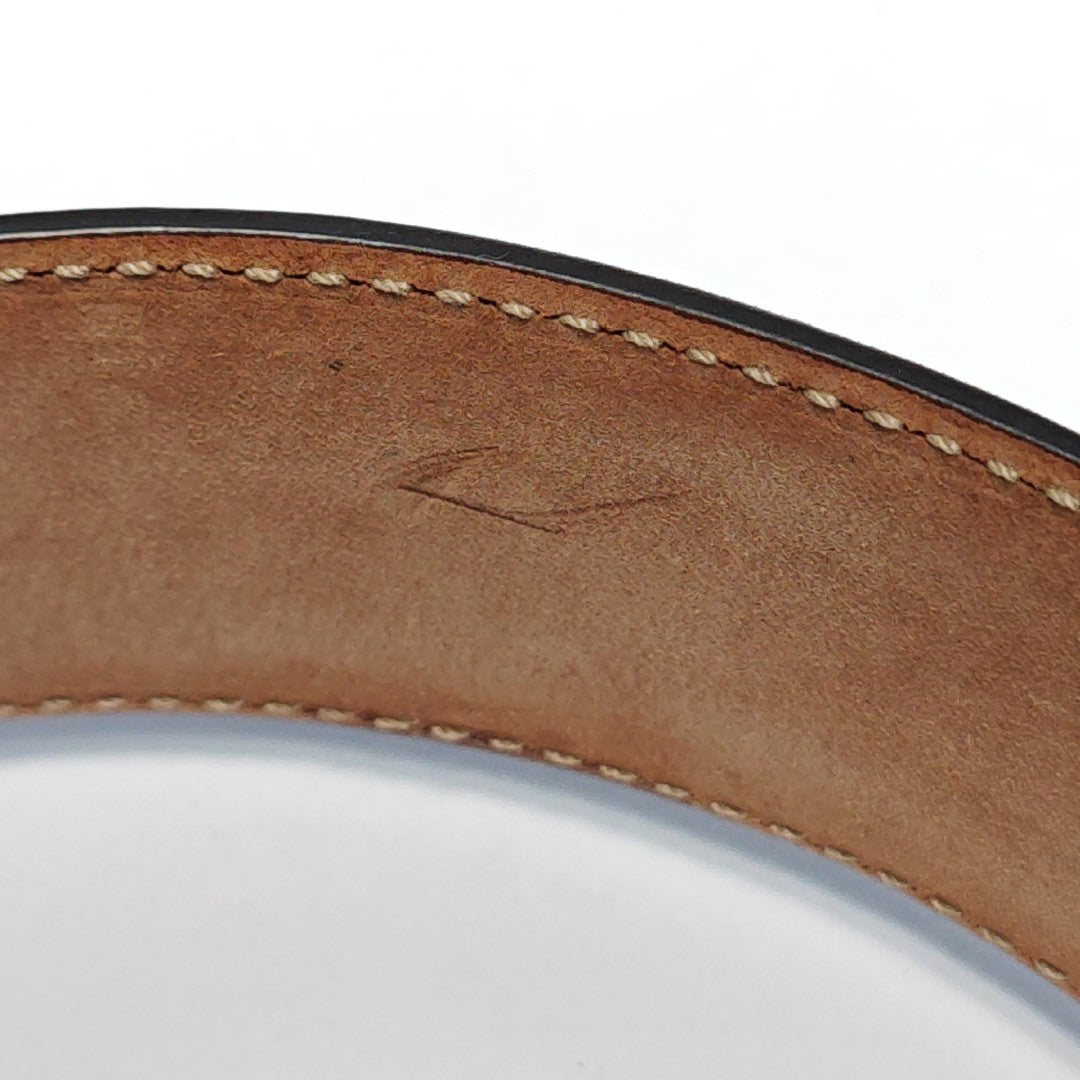 Leather Belt Purple