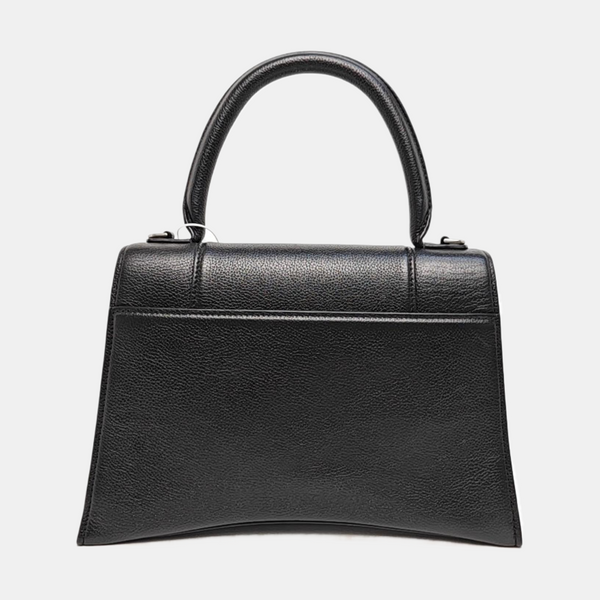 Hourglass Small Calfskin Black