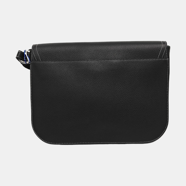 Authenticated pre-owned  Saddle Calfskin Black - Clutch at Looply