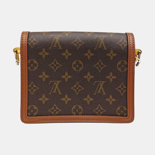 DAUPHINE Mini Coated Canvas Brown