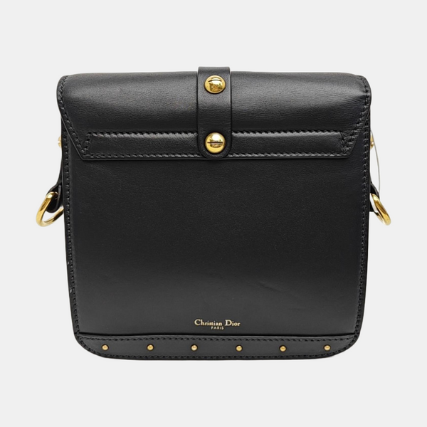 Calfskin Shoulder Bag Black