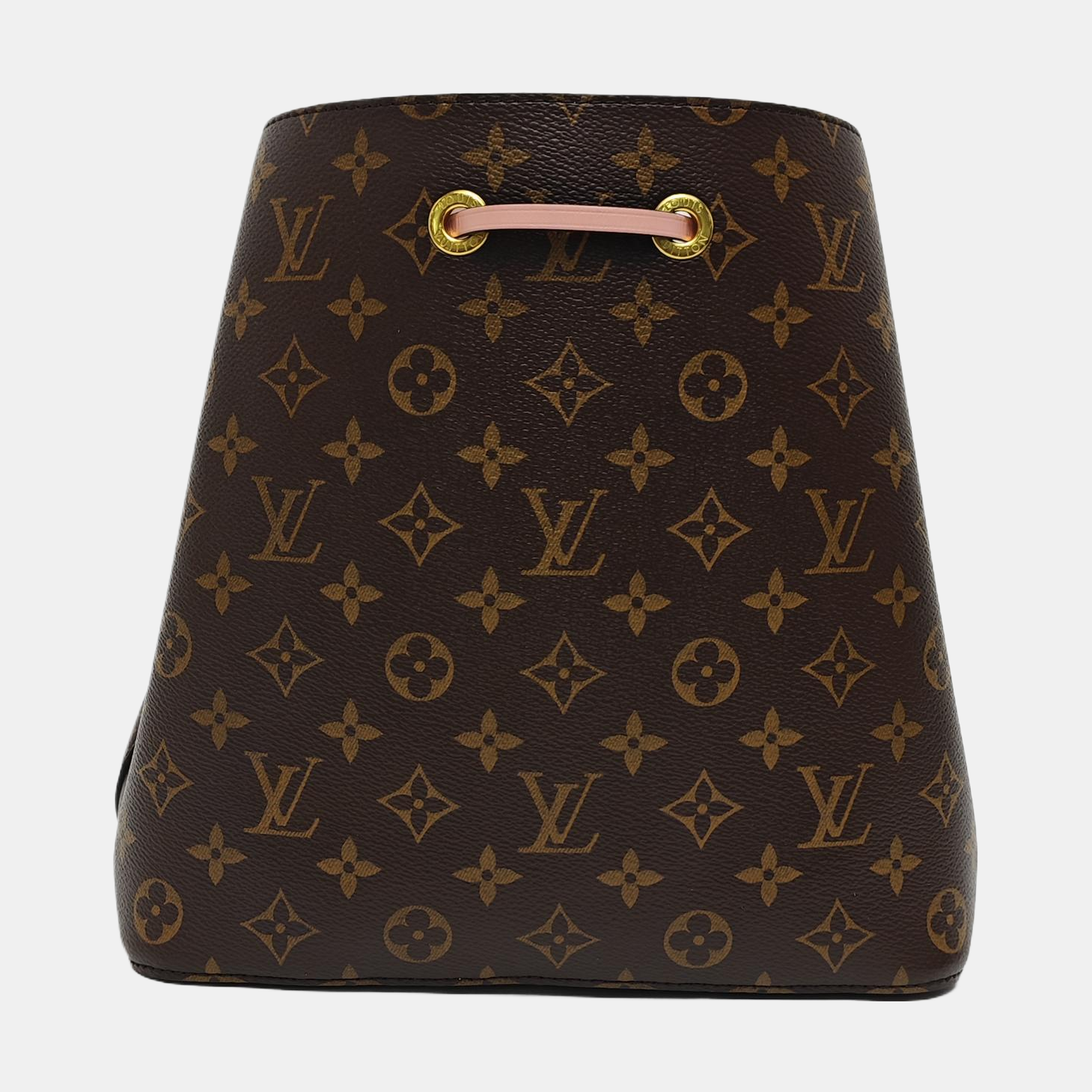 NÉONOÉ MM Monogram Coated Canvas Brown