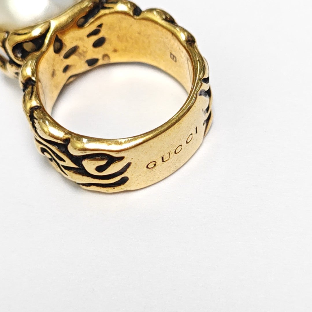 Metal Gold Ring HK 15