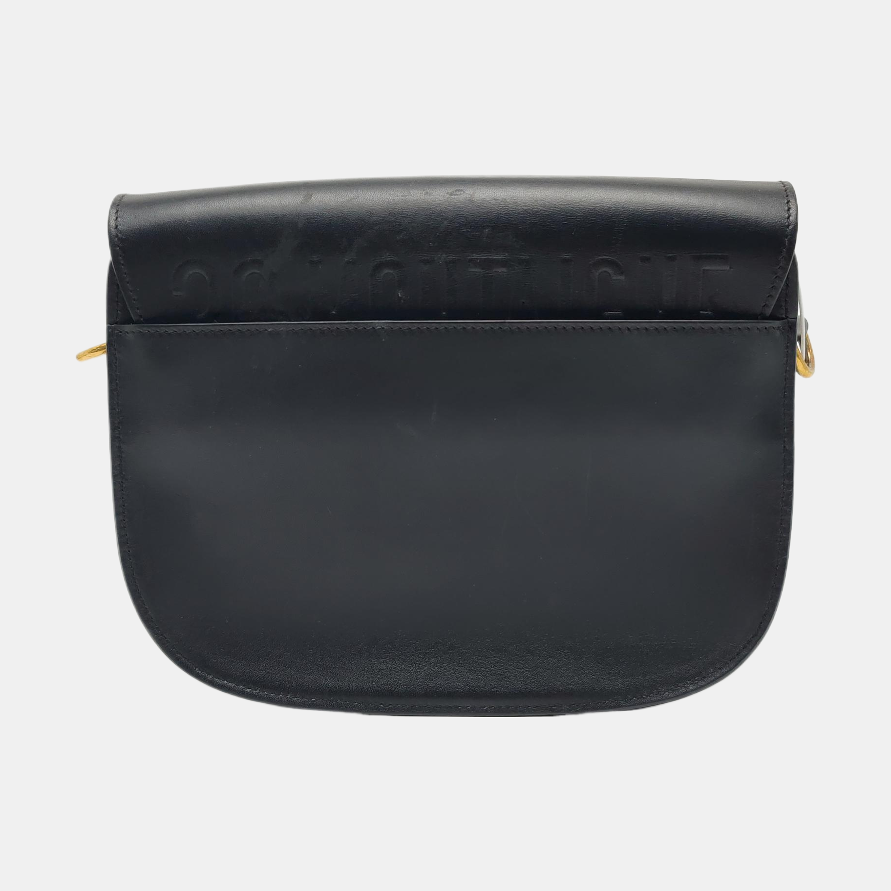 Authenticated pre-owned  Bobby Medium Calfskin Black - Shoulder Bag at Looply