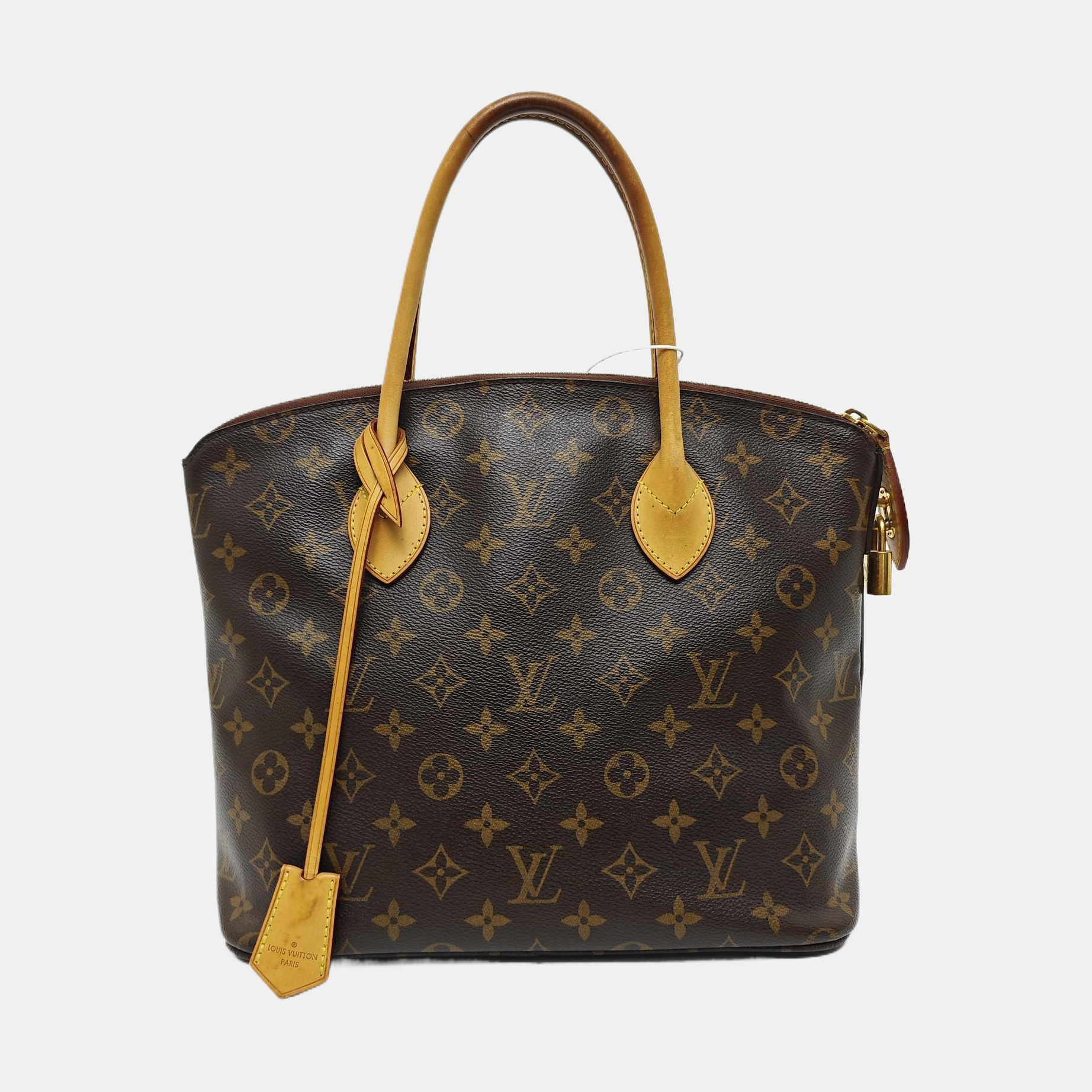 LOCKIT PM Monogram Coated Canvas Brown