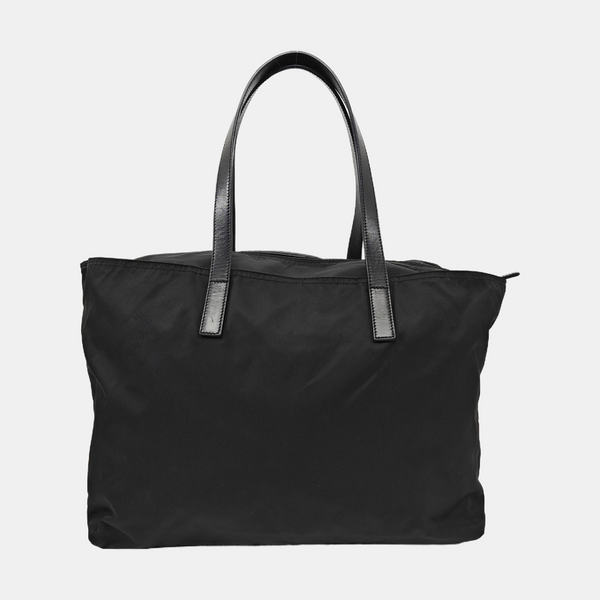 Nylon Tote Bag Black