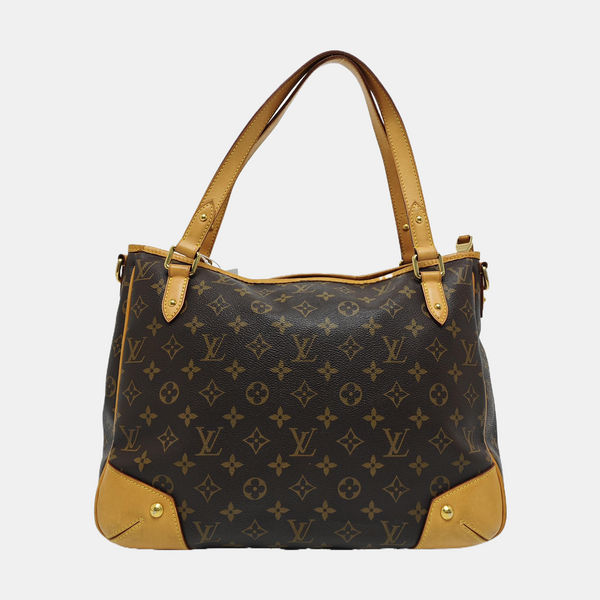 ESTRELA GM Monogram Coated Canvas Brown