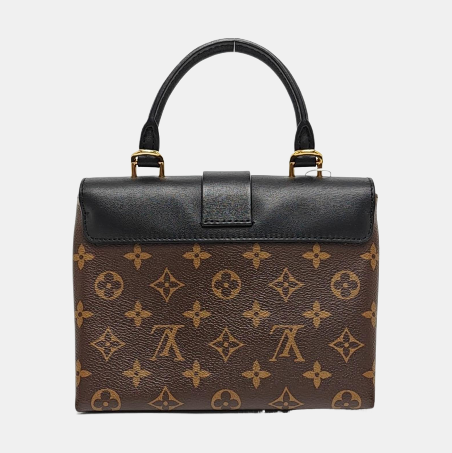 Authenticated pre-owned  LOCKY BB Monogram Coated Canvas Brown - Shoulder Bag at Looply