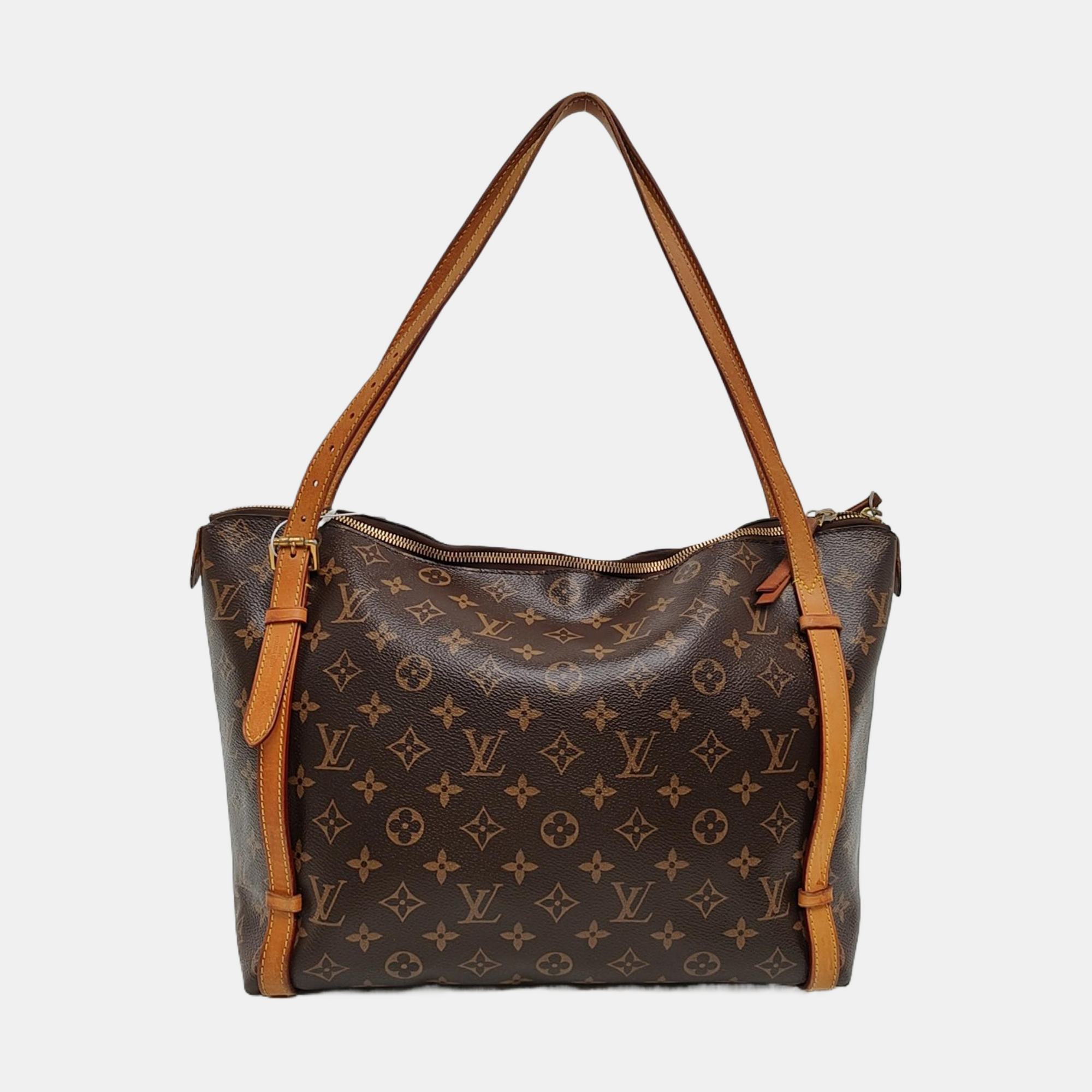 TUILERIES Monogram Coated Canvas Brown