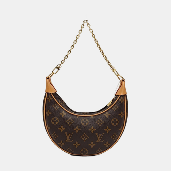LOOP Monogram Coated Canvas Brown