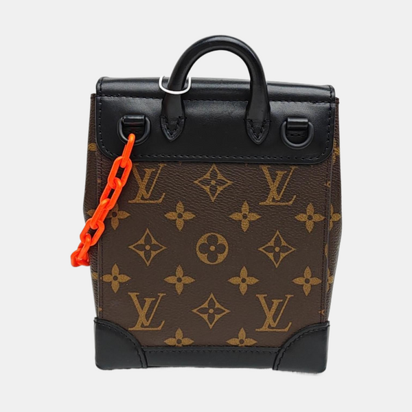 STEAMER Extra Small Monogram Coated Canvas Brown