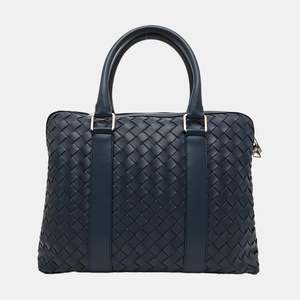 Intrecciato Calfskin Blue