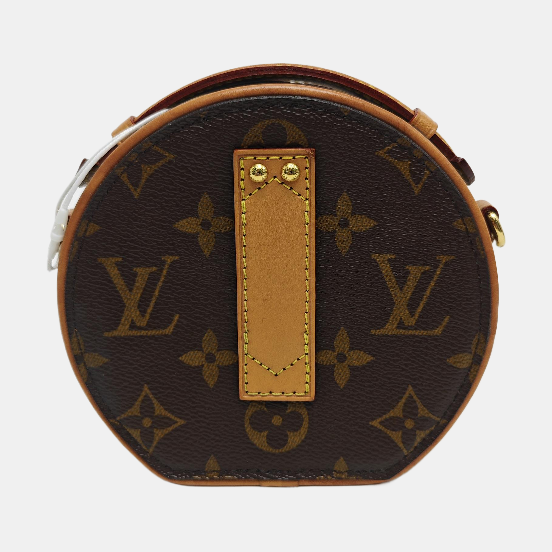 BOITE CHAPEAU Mini Monogram Coated Canvas Brown