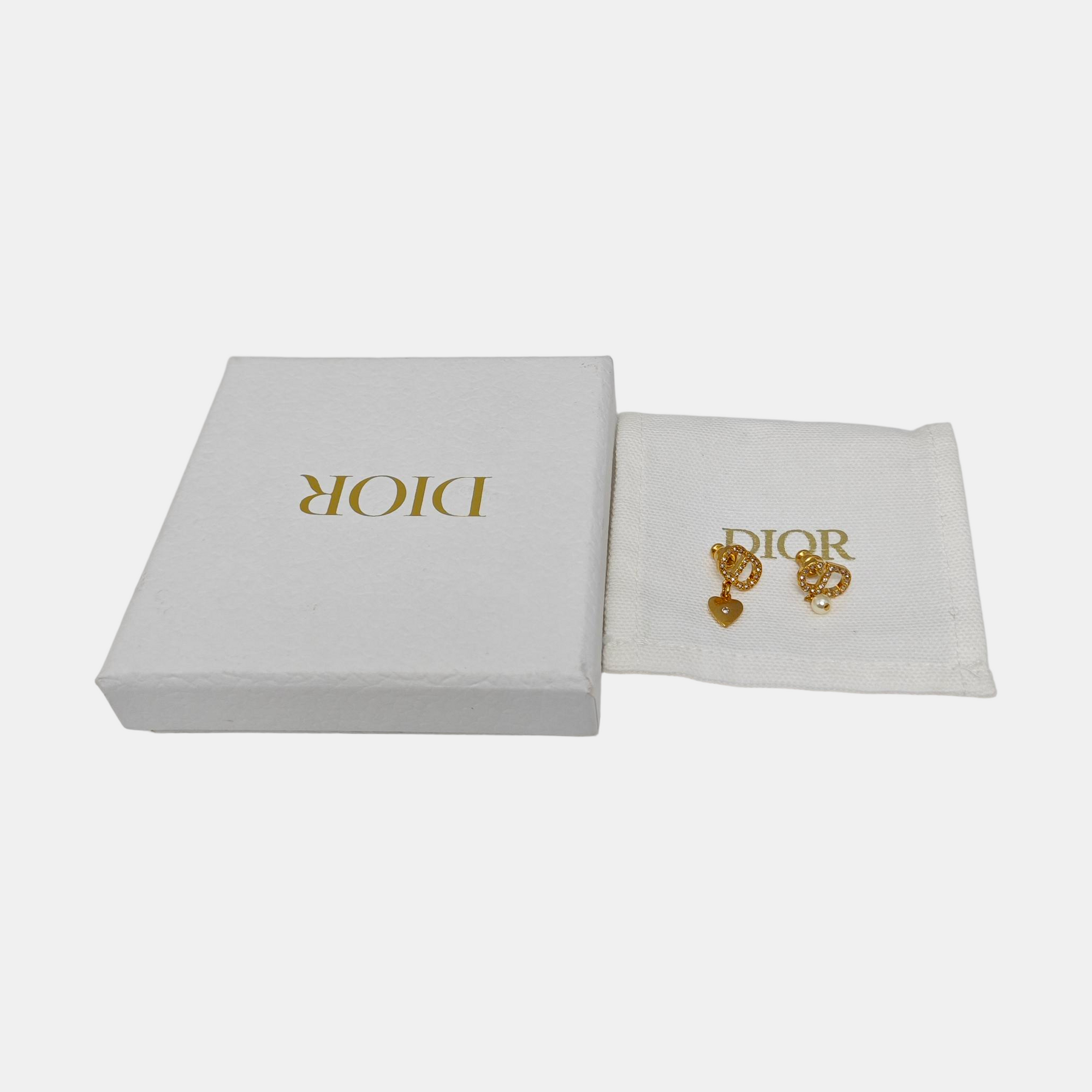 Metal Gold Stud Earrings