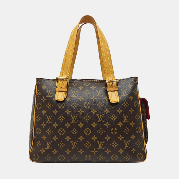 MULTIPLE Monogram Coated Canvas Brown