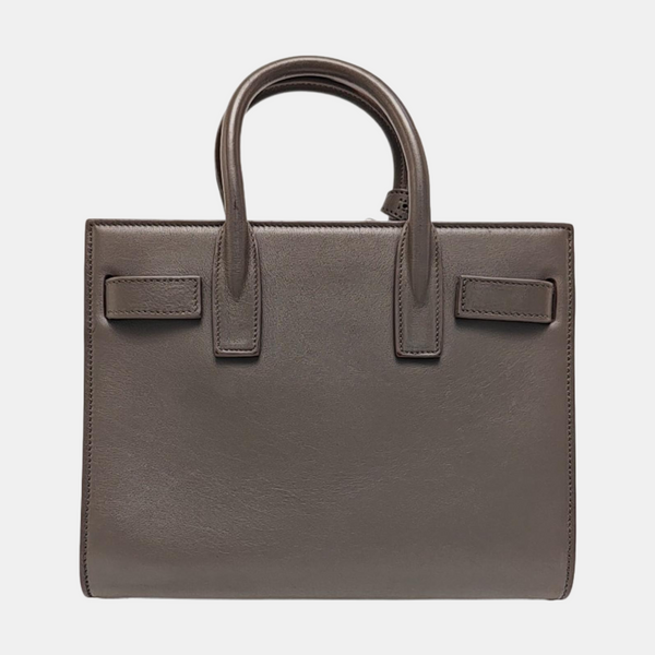 SAC DE JOUR Nano Calfskin Gray