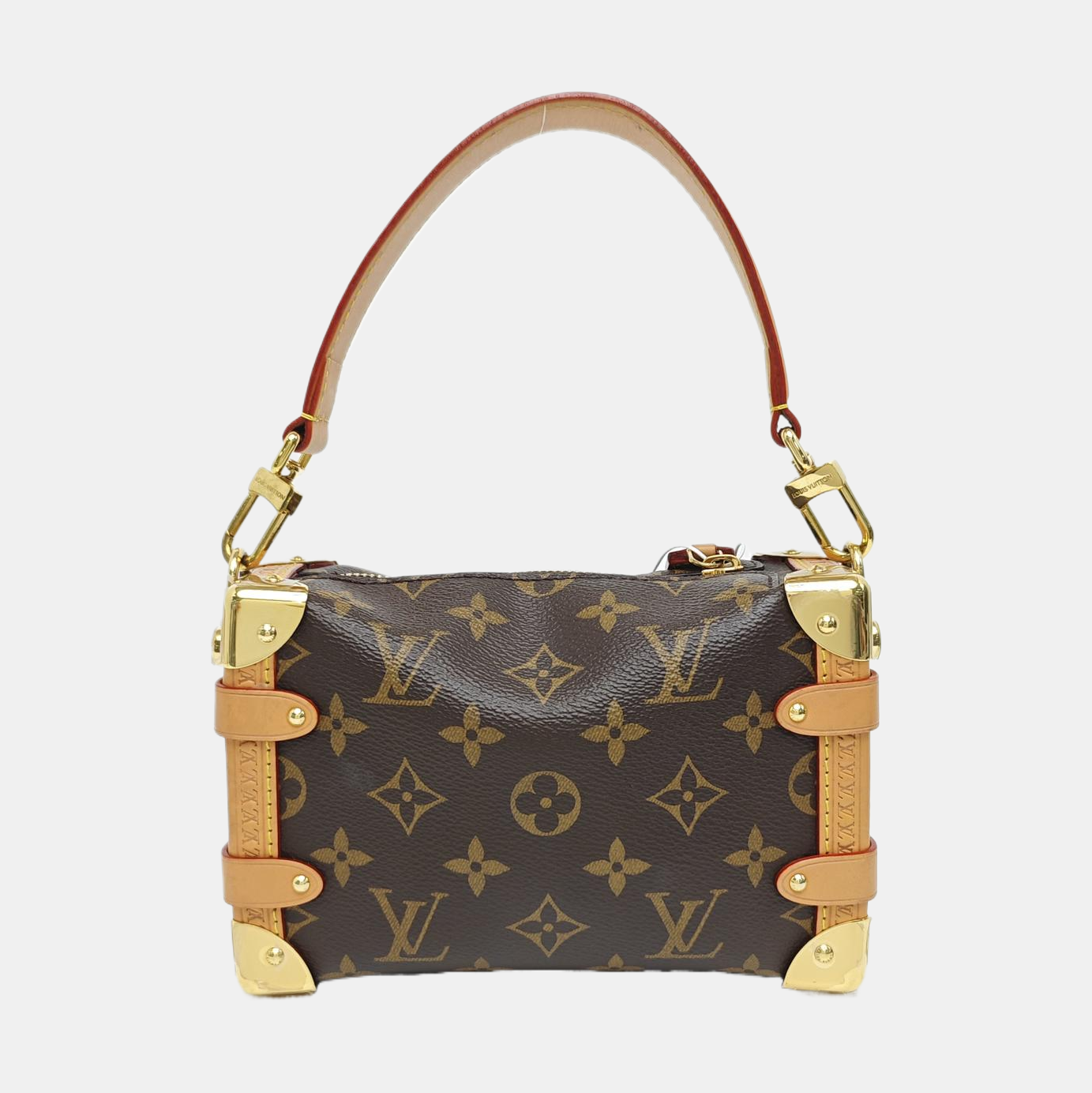SIDE TRUNK PM Monogram Coated Canvas Brown