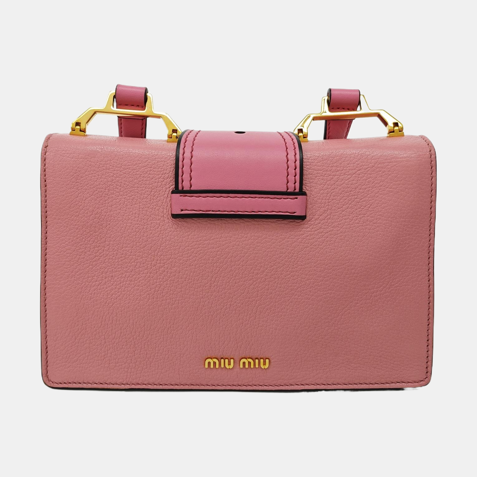 Miu Lady Calfskin Pink