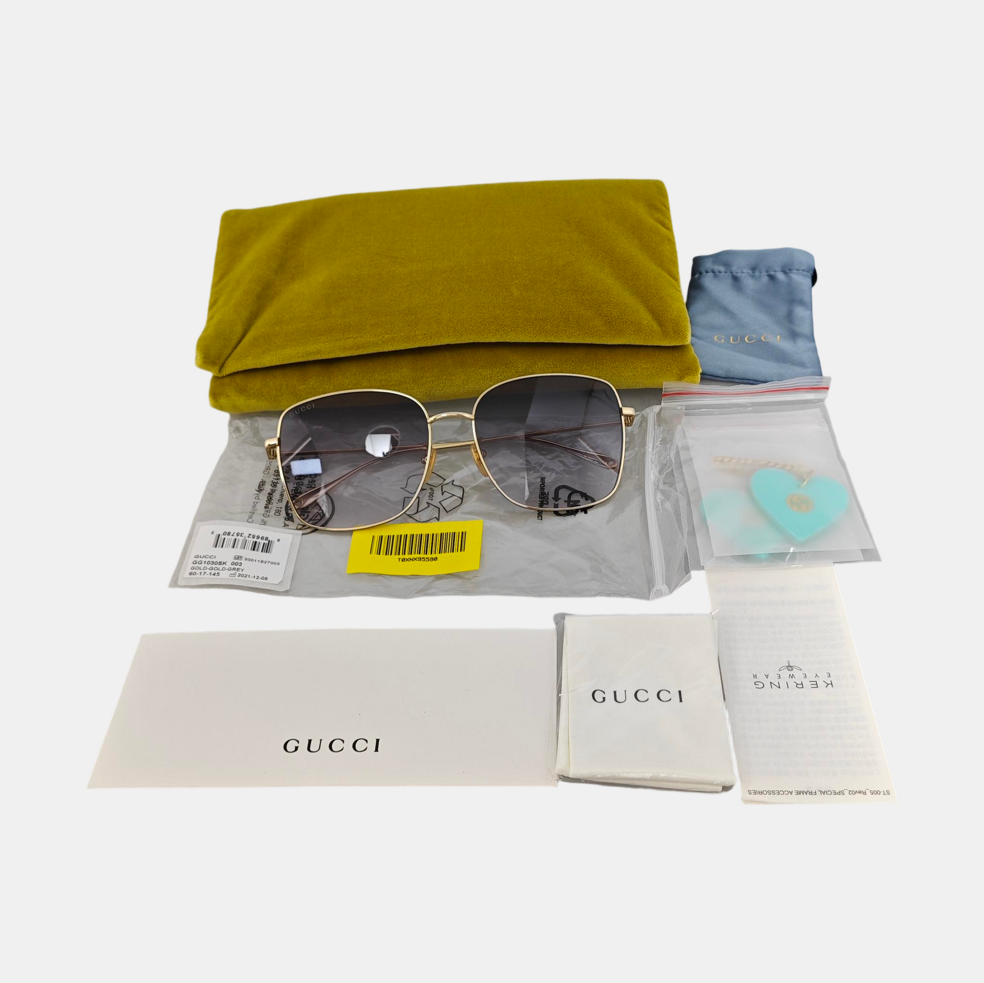 Metal Sunglasses Gray