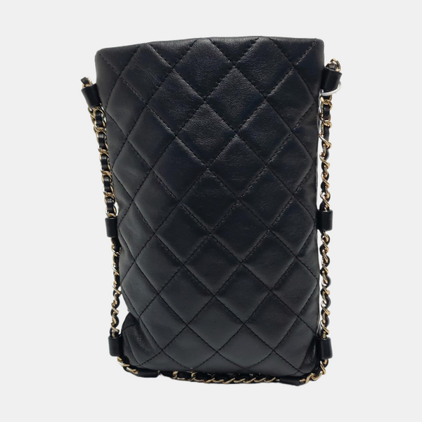 Quilted Lambskin Black