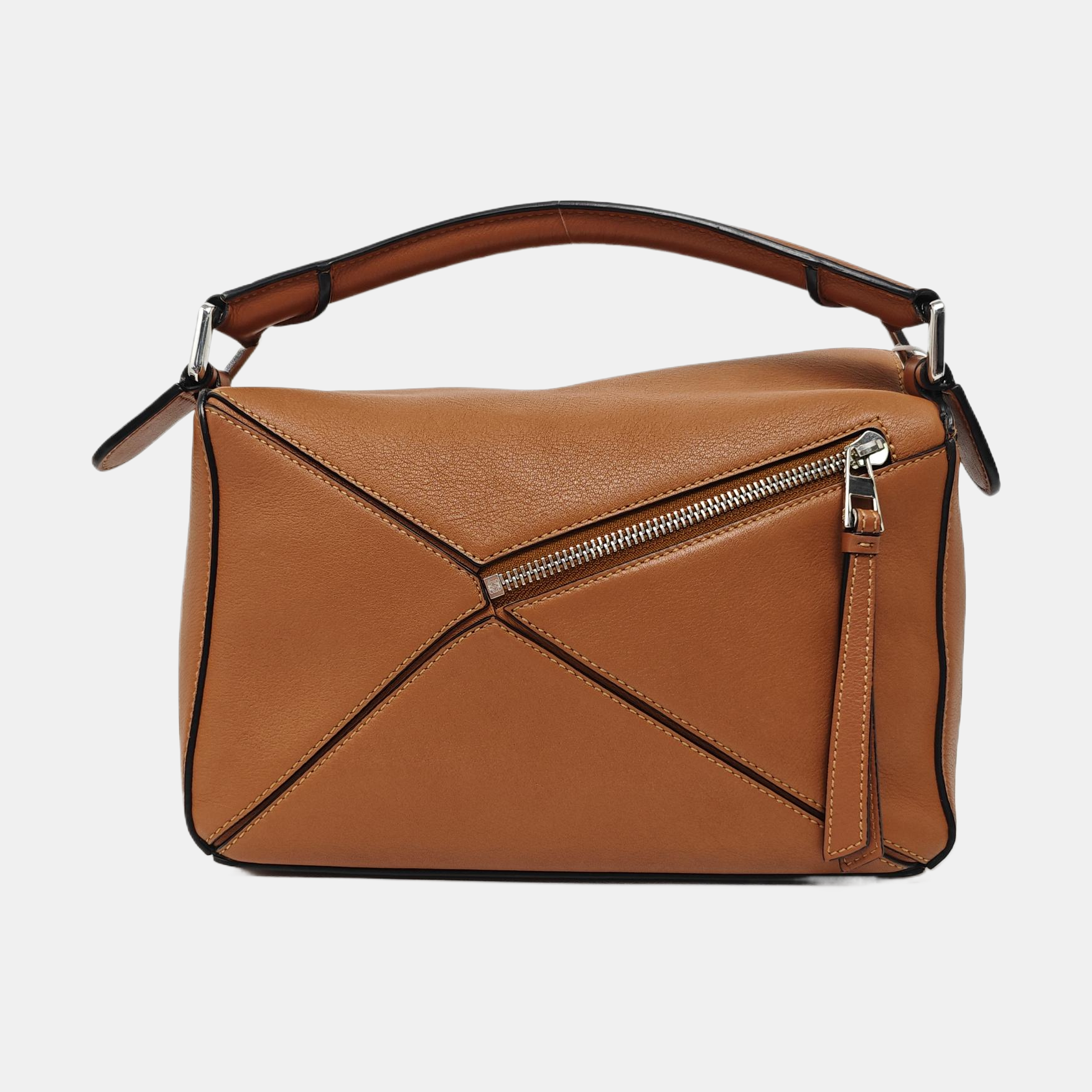 Puzzle Small Calfskin Brown