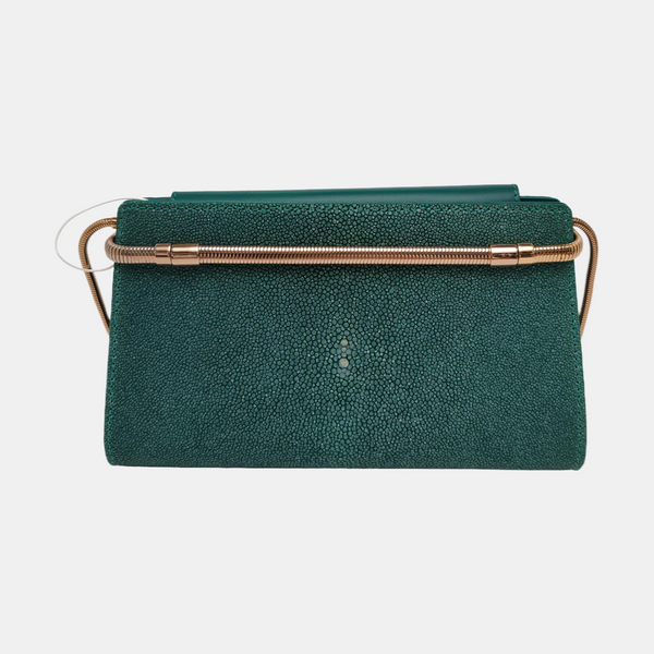 Stingray Leather Green