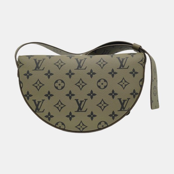 Monogram Coated Canvas Green