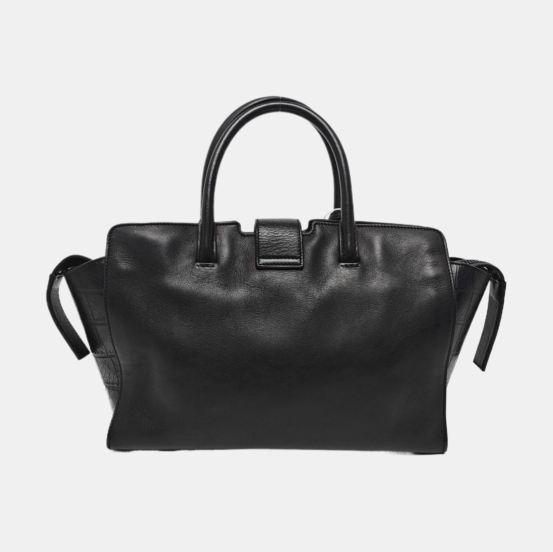 DOWNTOWN CABAS Calfskin Black