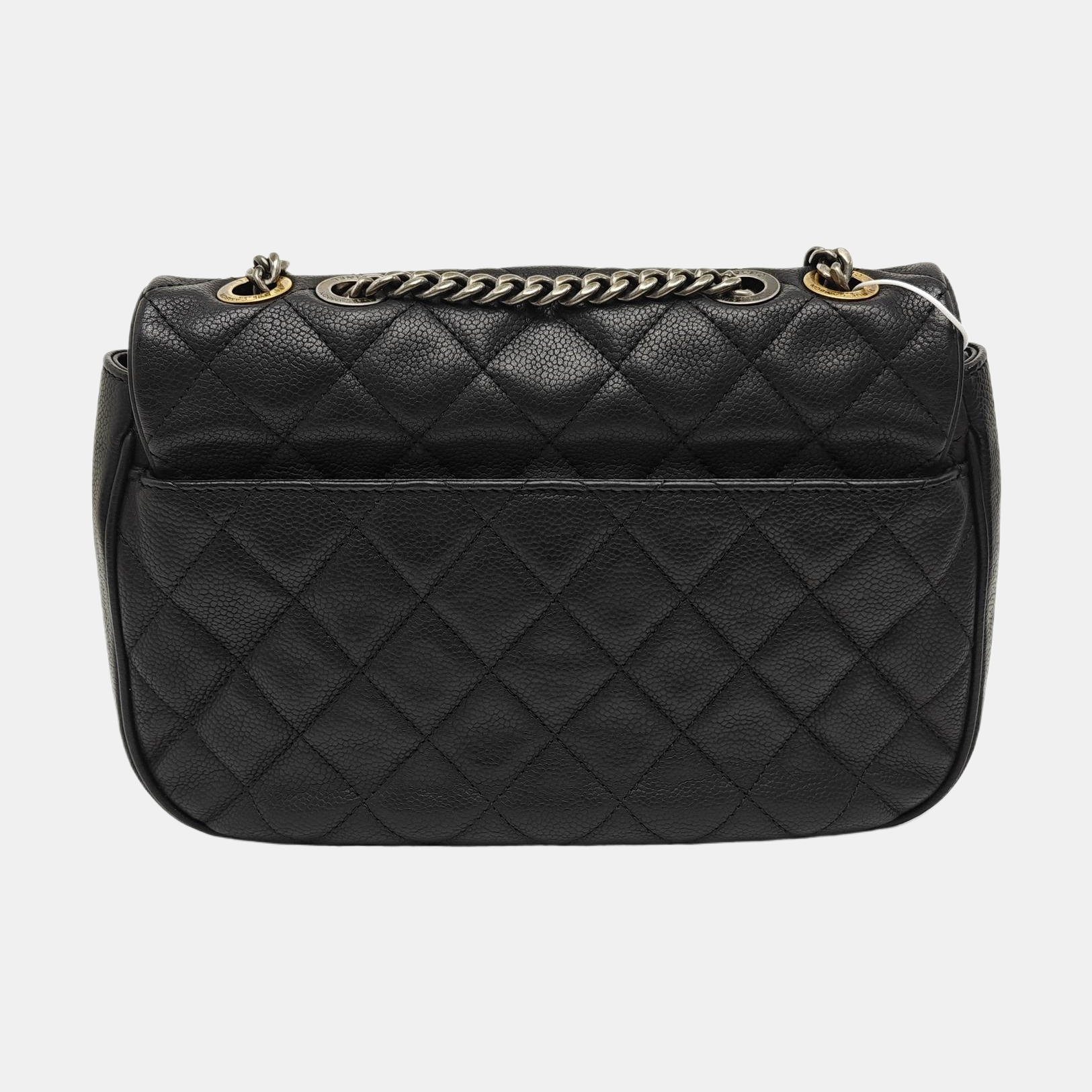 Caviar Quilted Grained Calfskin Black