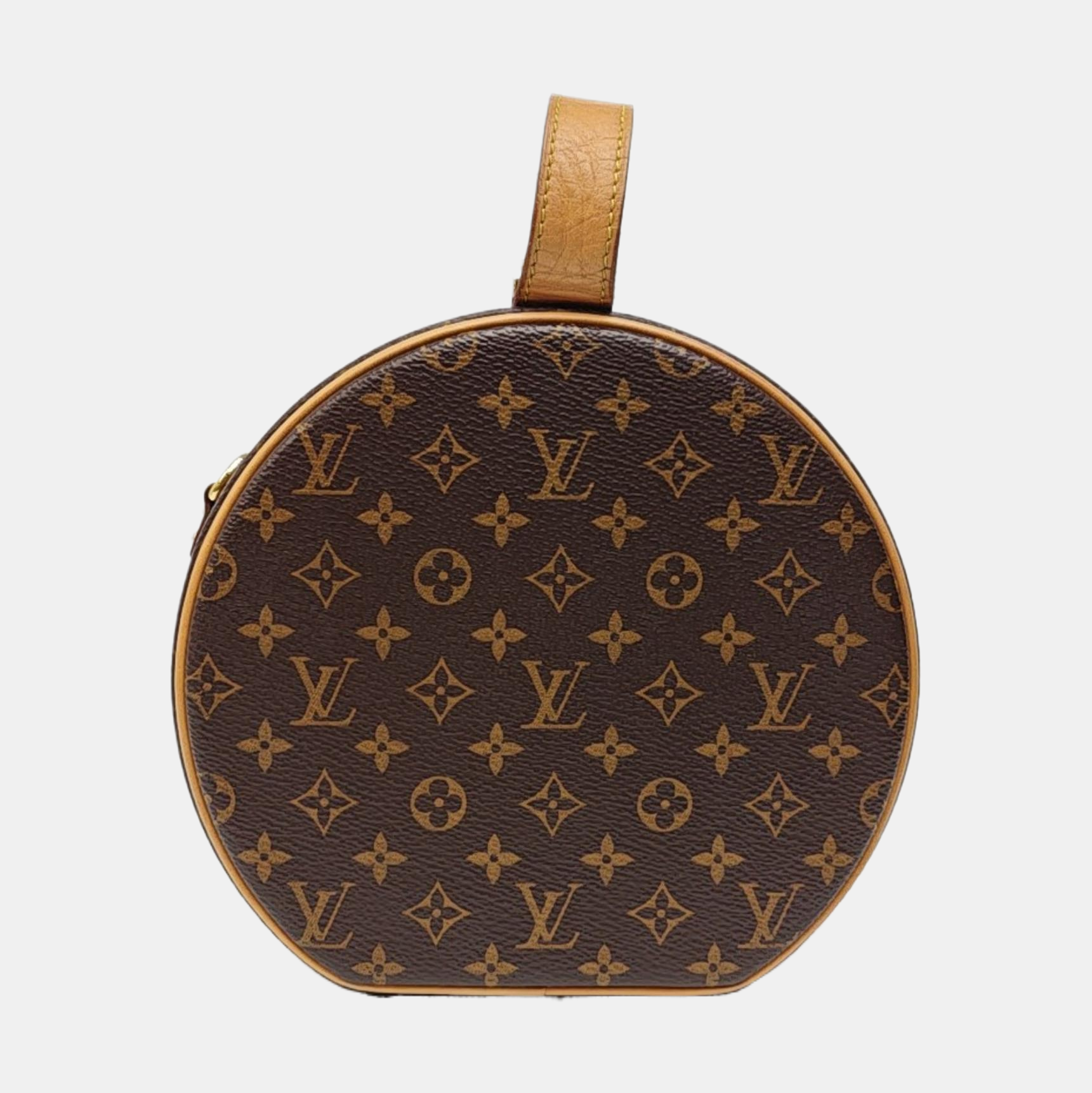 BOITE CHAPEAU PM Monogram Coated Canvas Brown