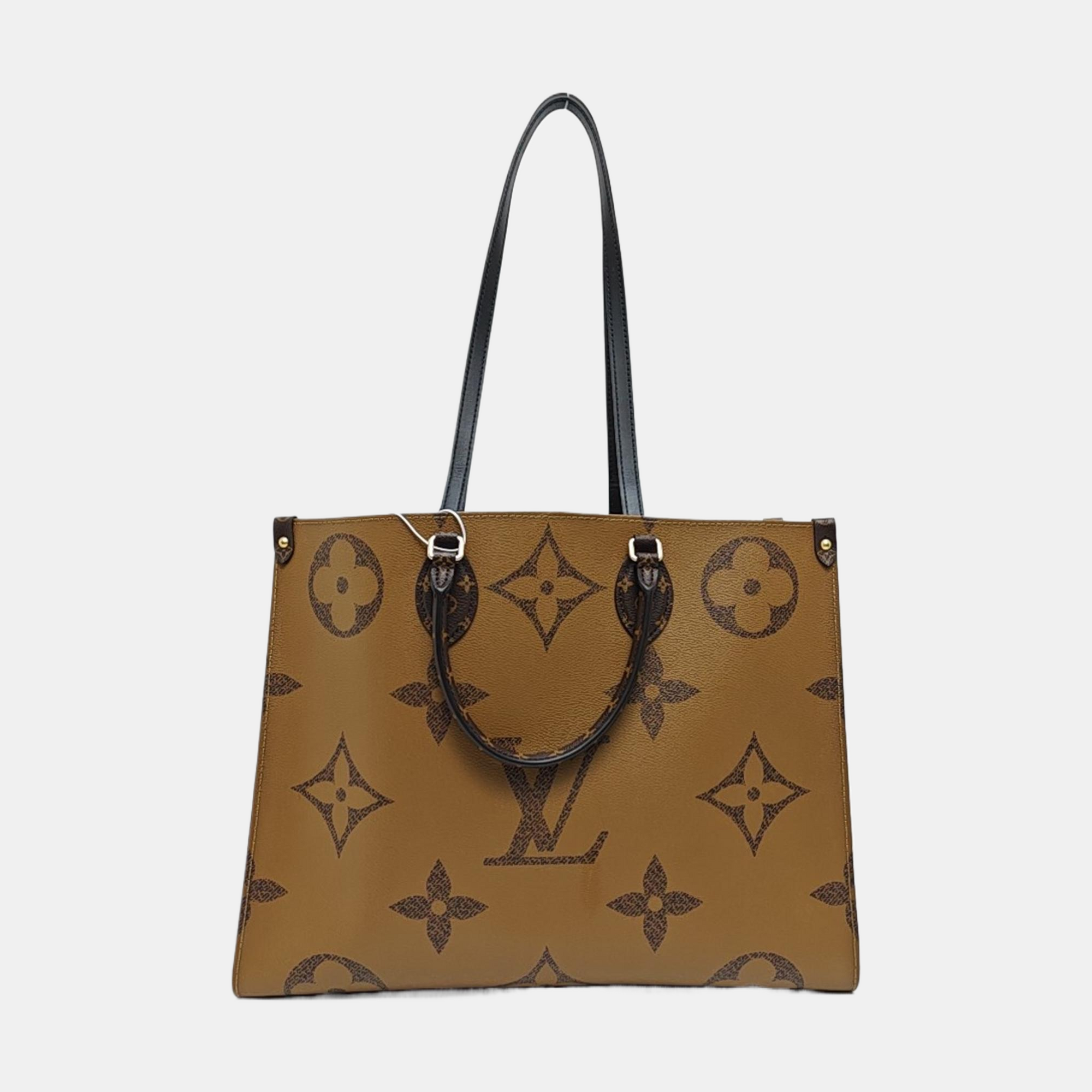 ONTHEGO Monogram Coated Canvas Brown