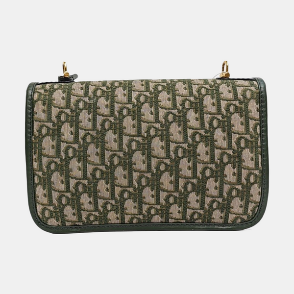Dioraddict Oblique Canvas Green