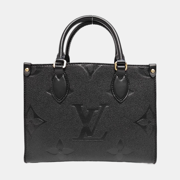 ONTHEGO PM Monogram Calfskin Black